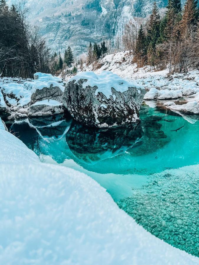 Apartments Mala Korita Soce Soča エクステリア 写真