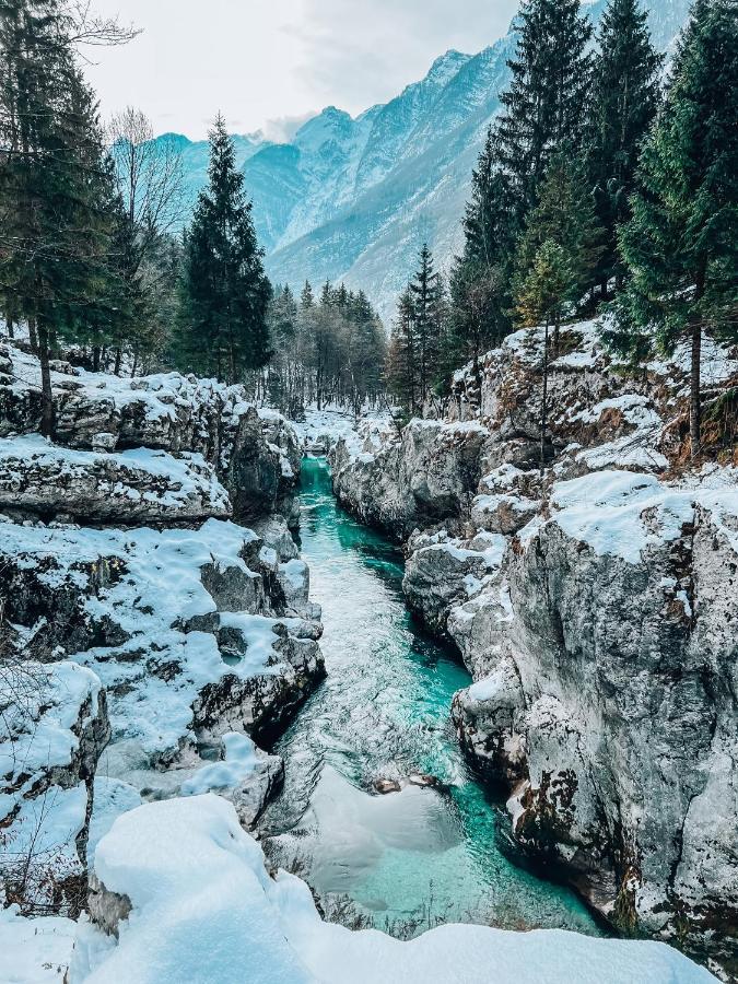 Apartments Mala Korita Soce Soča エクステリア 写真