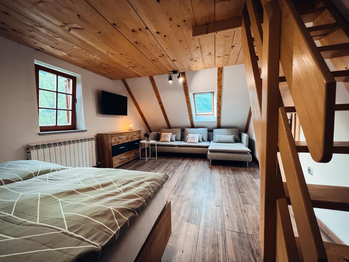 Apartments Mala Korita Soce Soča エクステリア 写真