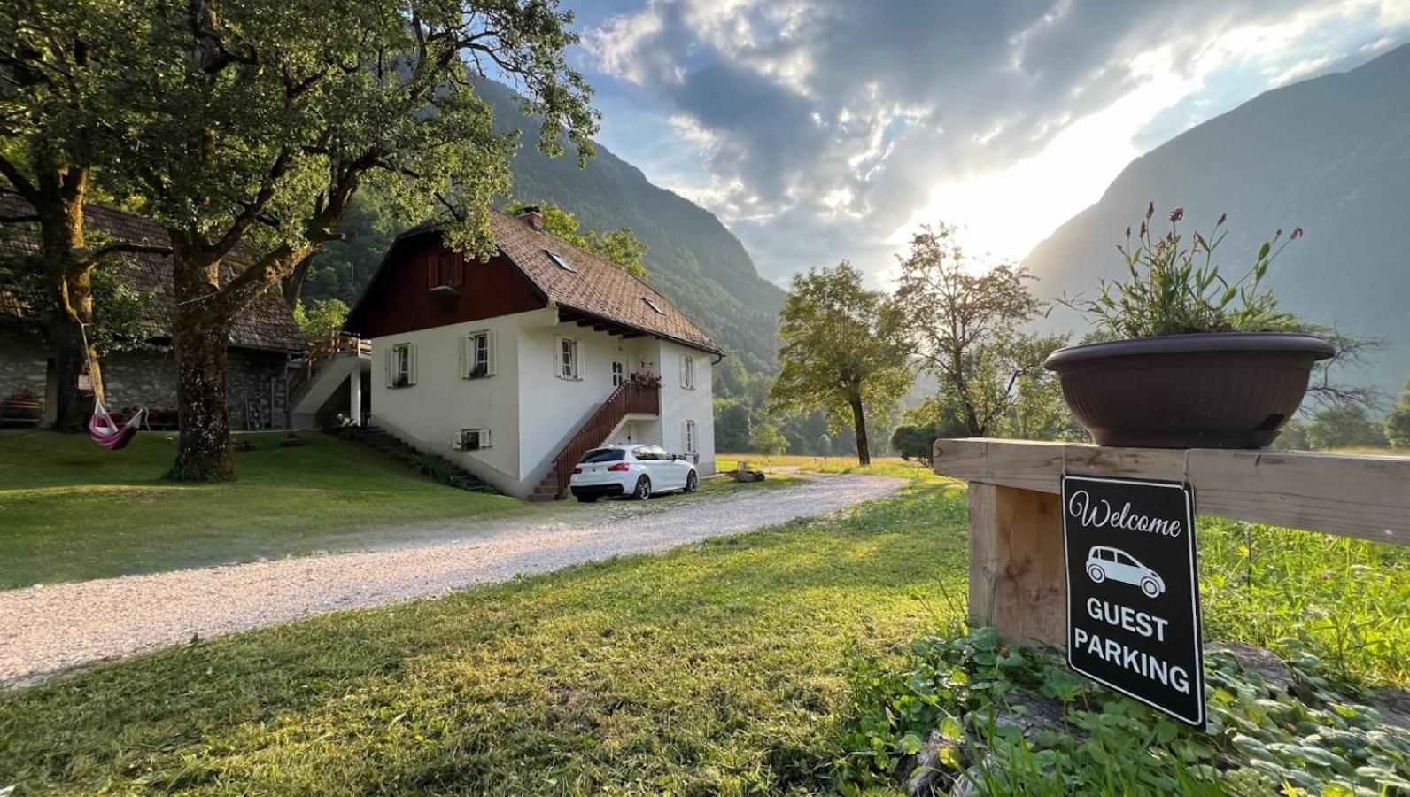 Apartments Mala Korita Soce Soča エクステリア 写真